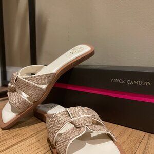 Summer sandals, Size eight (8) Beige and/or cream color, natural